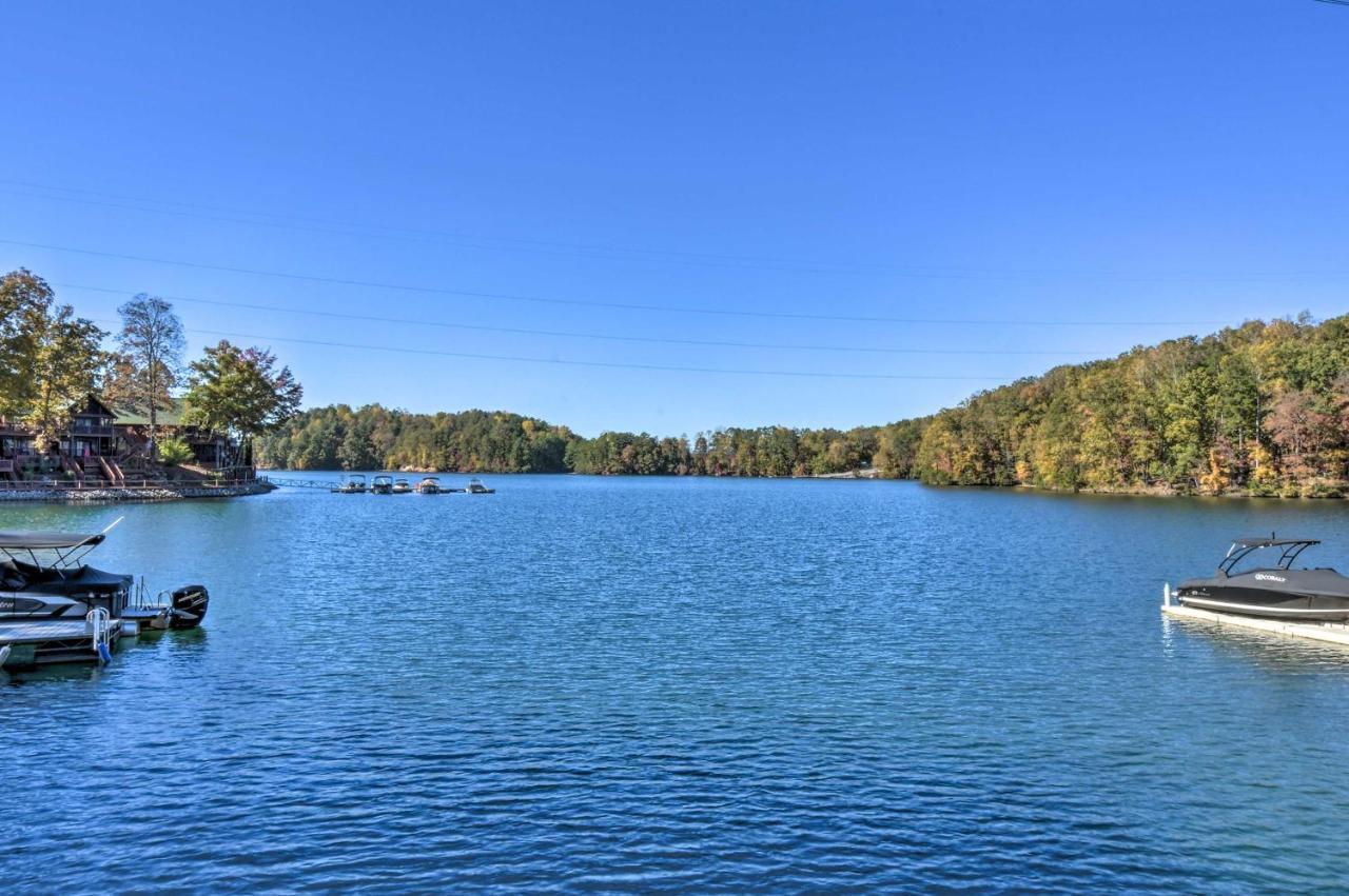 Lake Keowee Escape With Dock, Deck And Lake Access! Six Mile Екстериор снимка