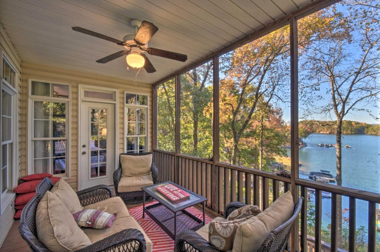 Lake Keowee Escape With Dock, Deck And Lake Access! Six Mile Екстериор снимка
