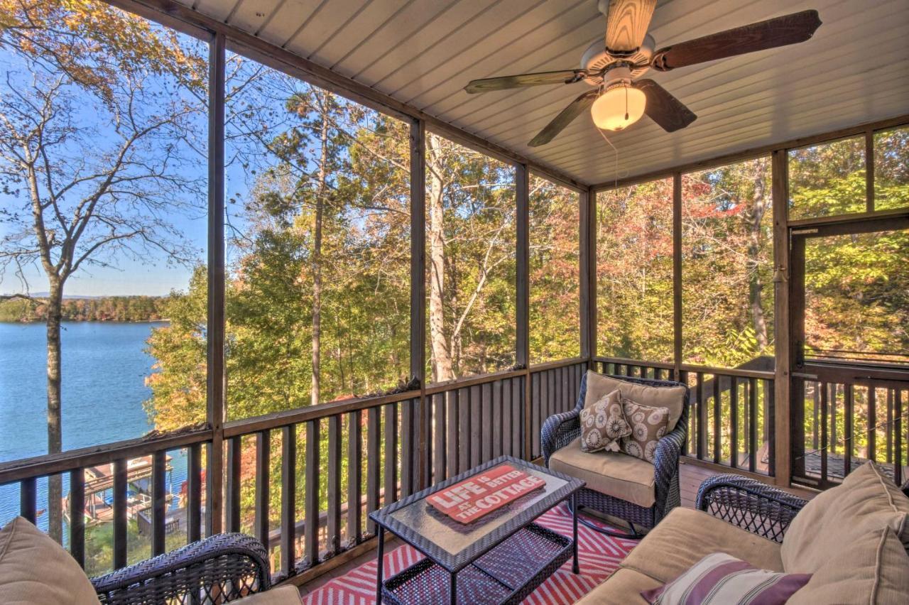 Lake Keowee Escape With Dock, Deck And Lake Access! Six Mile Екстериор снимка